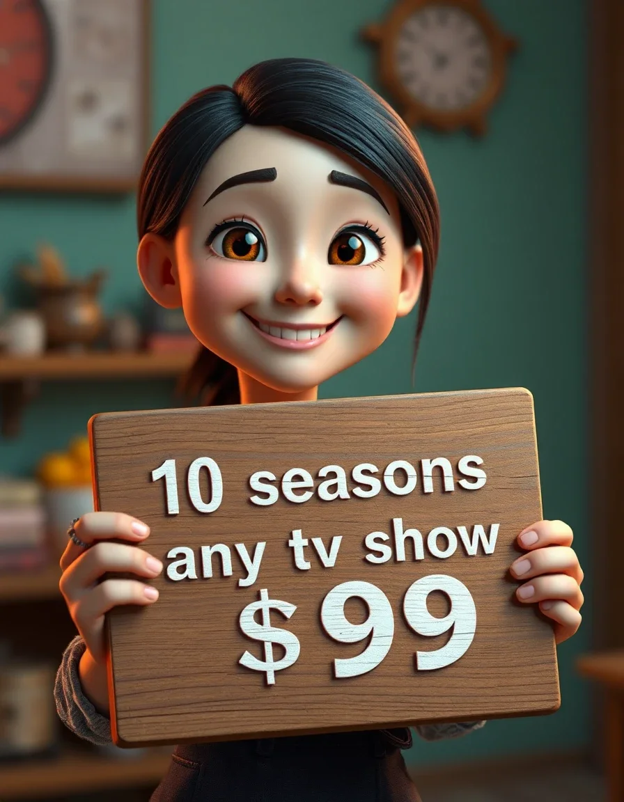 Build a List: 10 Seasons Any TV Shows $99